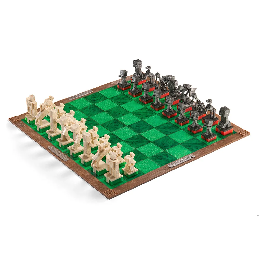 Image of Minecraft Chess Set