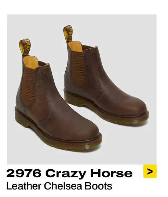 2976 Crazy Horse Leather Chelsea Boots