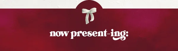 Now present-ing