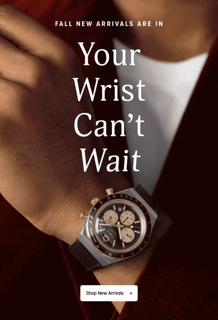 Your Wrist Can't Wait | Shop New Arrivals