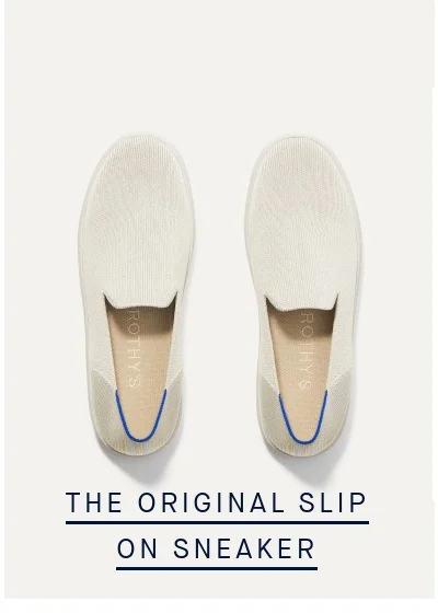 THE ORIGINAL SLIP ON SNEAKER