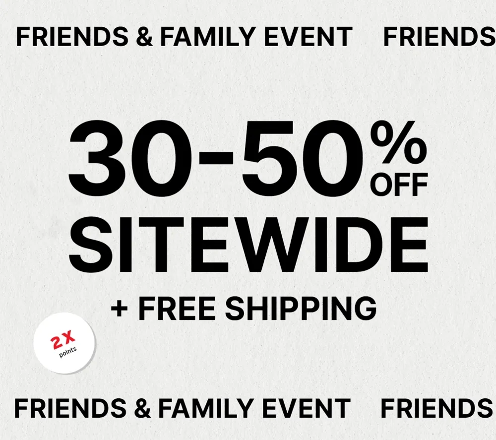 30% OFF SITEWIDE
