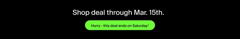 Shop deal through Saturday only.