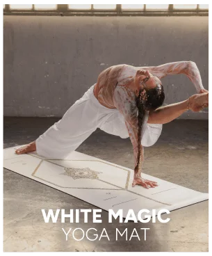 White Magic Yoga Mat