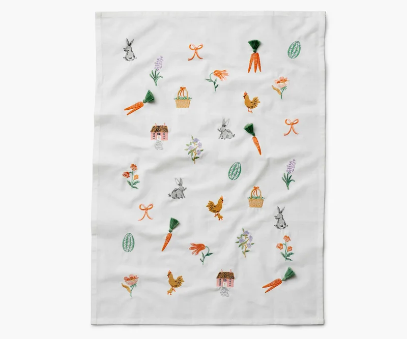 Image of Tea Towel - Spring Farm
