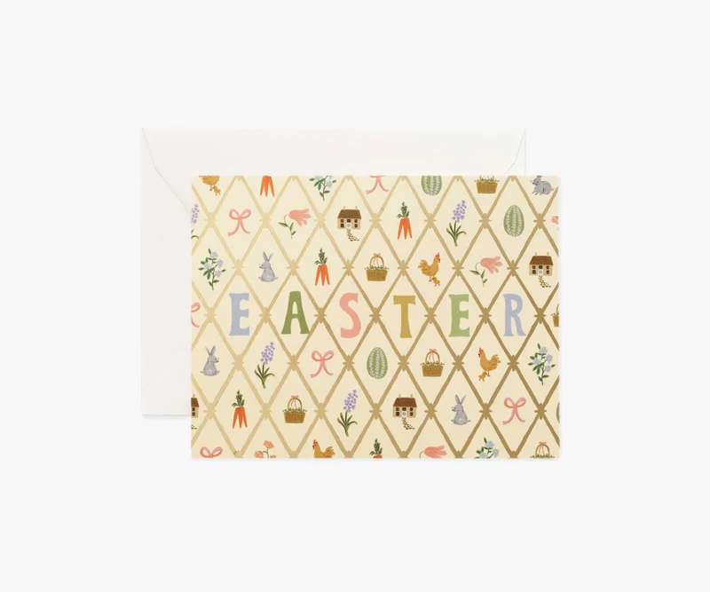 Image of Spring Farm Easter Card