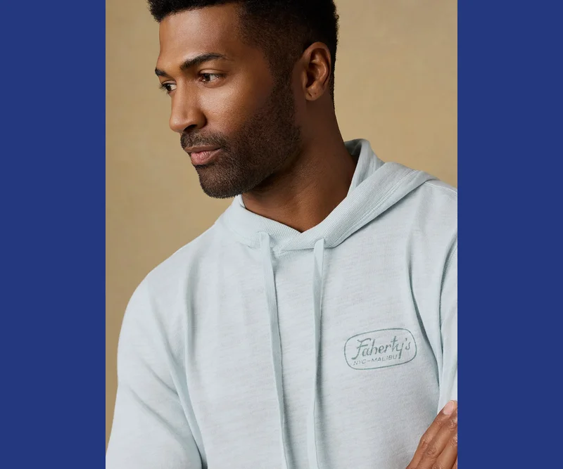 Surf Shop Sunwashed Slub Hoodie