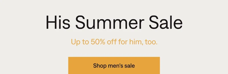 Shop men's sale
