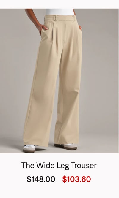 The Wide Leg Trouser