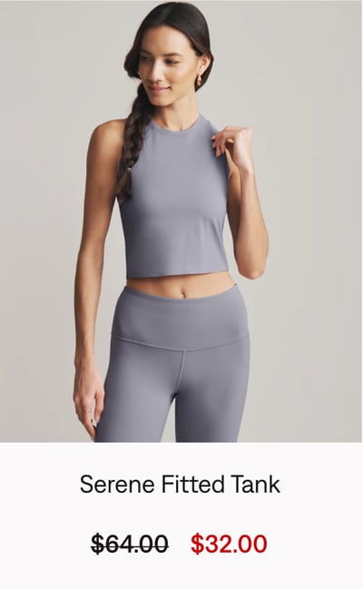 Serene Fitted Tank