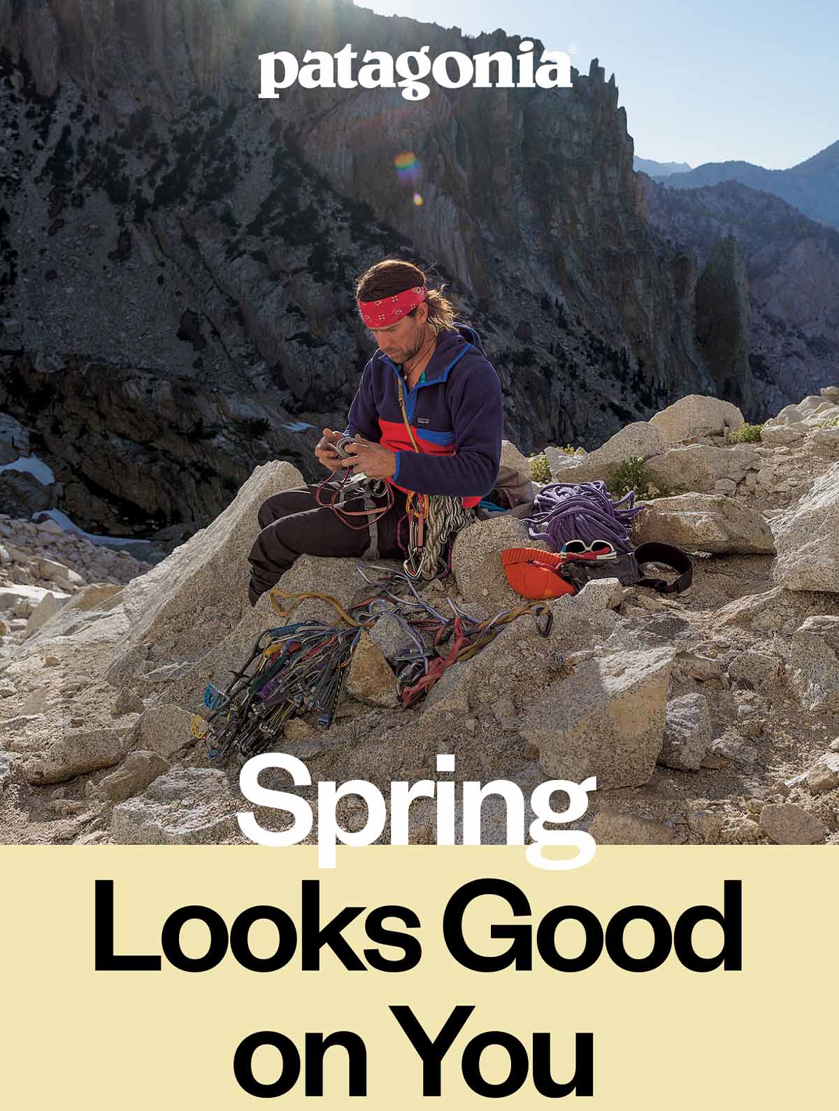 Patagonia. Spring looks good on you.