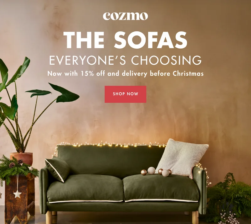 The sofa's everyone's choosing