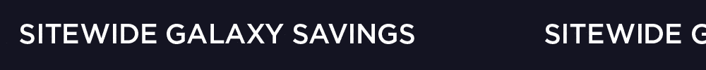 Sitewide Samsung Galaxy savings are live.
