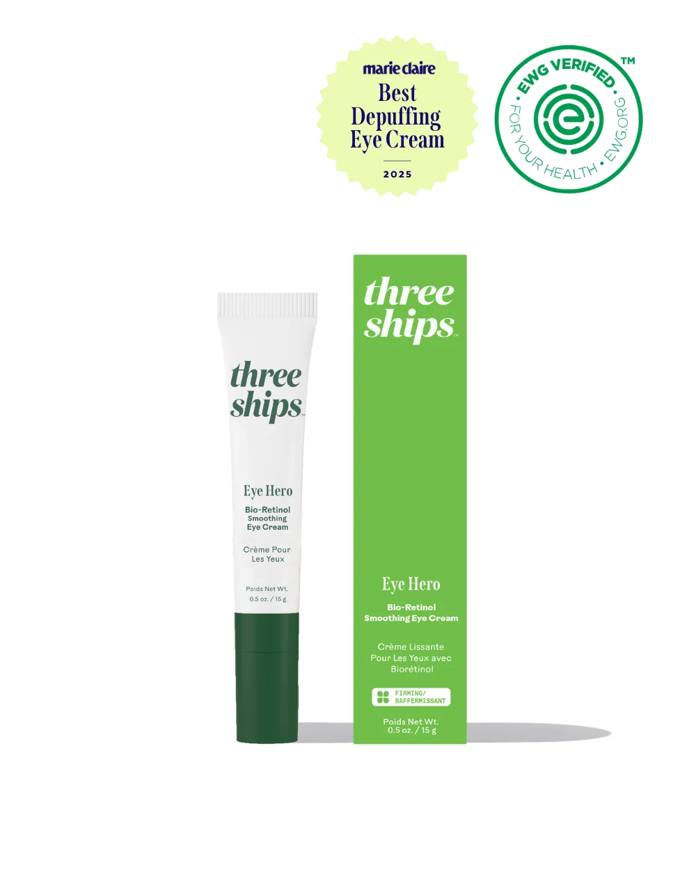 Image of EyeHero™  Bio-Retinol Smoothing Eye Cream