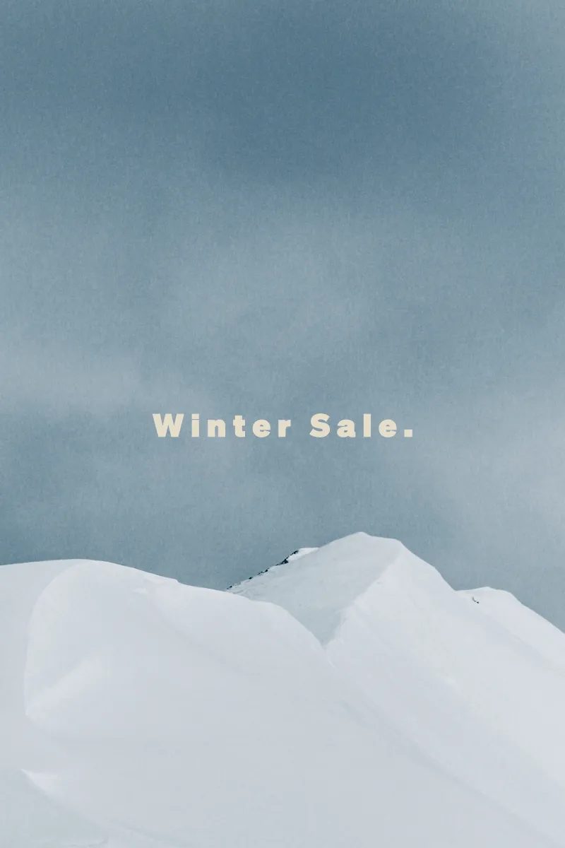 Winter Sale. Up to 40% off.