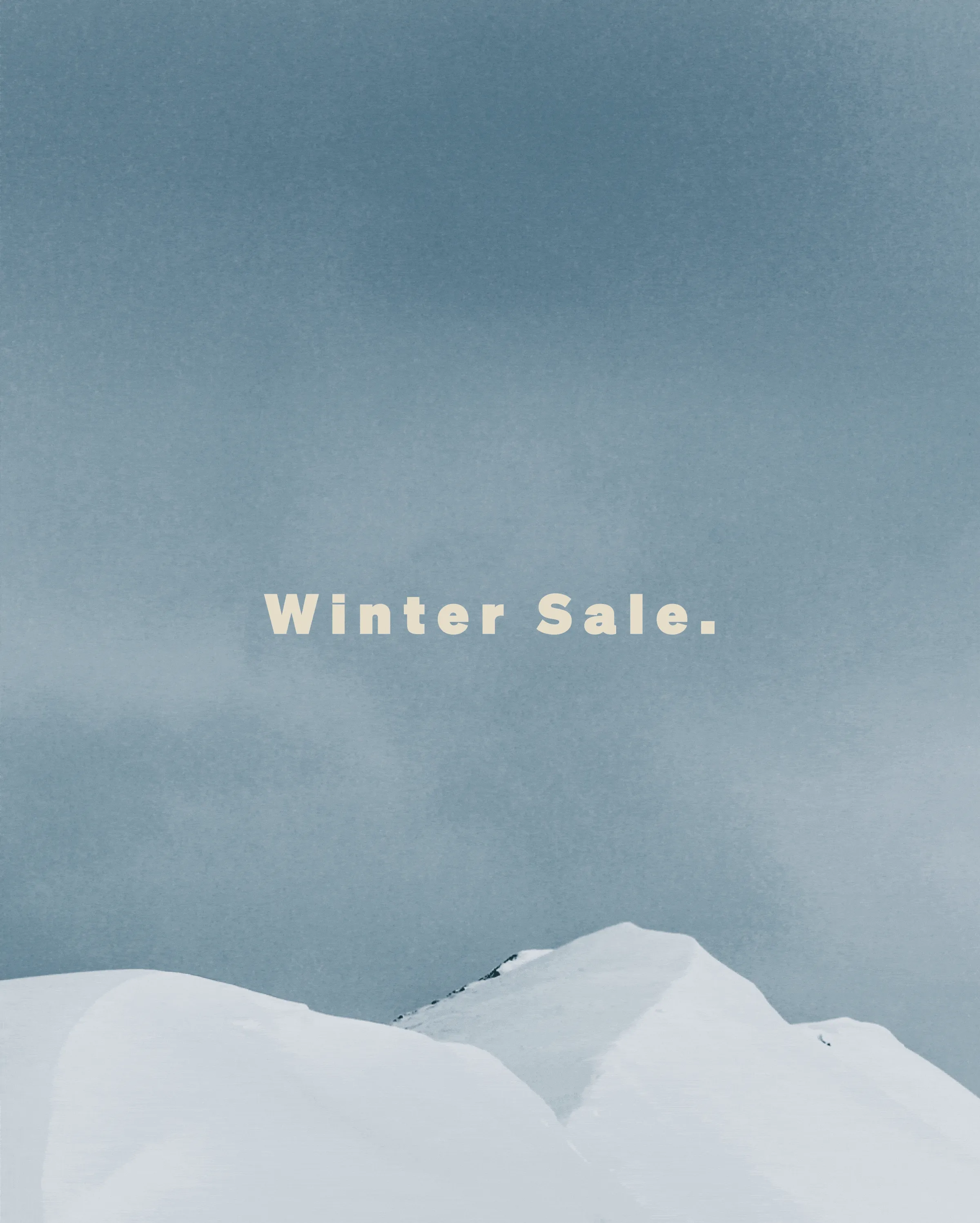 Winter Sale. Up to 40% off.