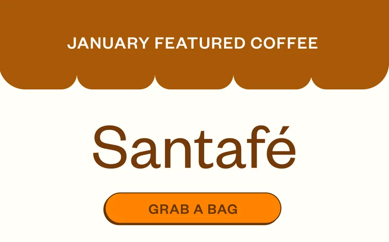 January featured coffee Santafe