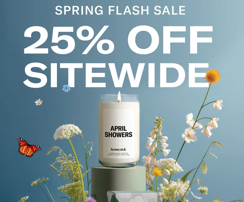 Spring Flash Sale | 25% Off Sitewide