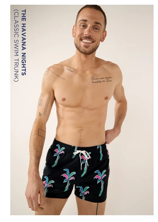 Classic Swim Trunk: The Havana Nights