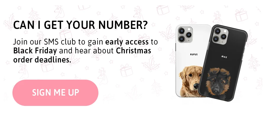 Sign up for SMS. Gain early access to product launches and exclusive sales like Black Friday.