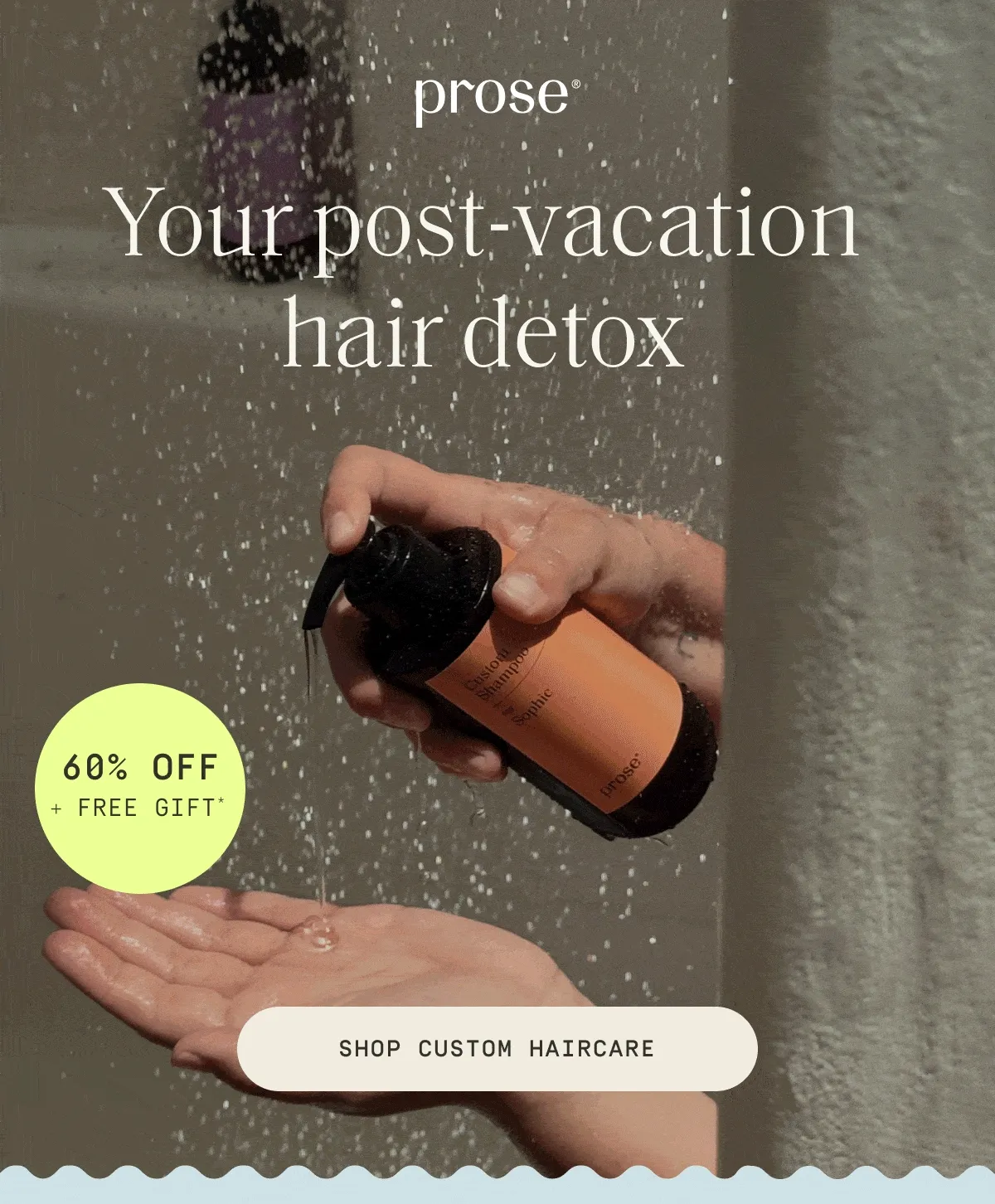 Prose | Your post-vacation hair detox | 60% off + free gift