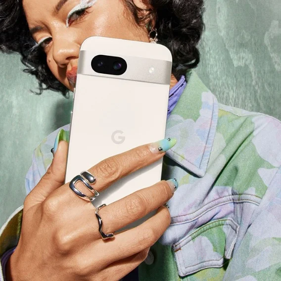 a person holding a pixel phone