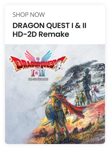 SHOP NOW | DRAGON QUEST I & II HD-2D Remake