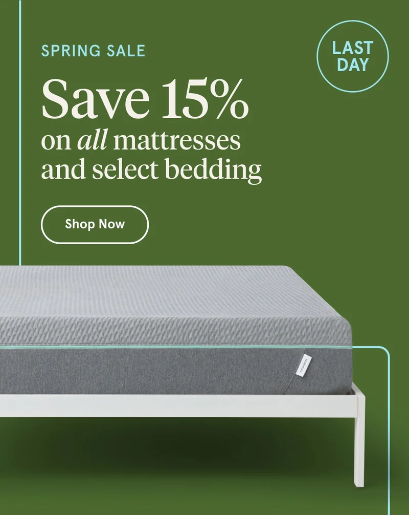 Spring Sale Save 15% on all mattresses | Shop Now