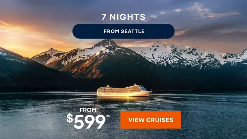 7 Nights From Seattle – Click to View Cruises & Book Now