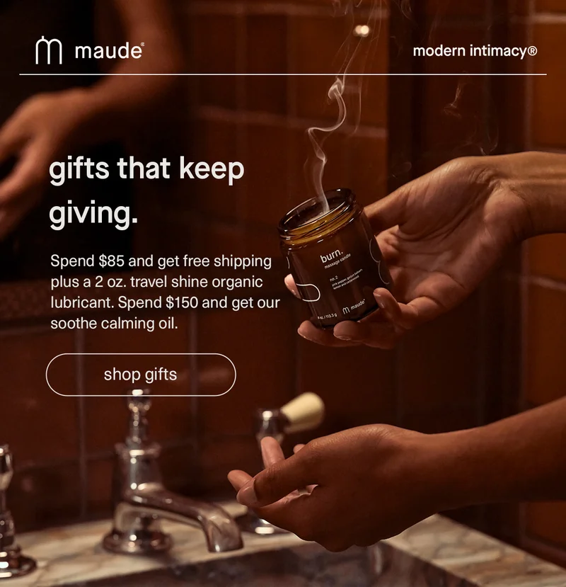maude | gifts that keep giving | Shop gifts