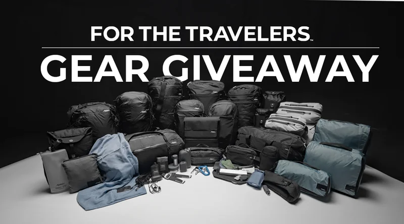 For the Travelers Gear giveaway