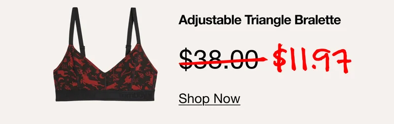 Adjustable Triangle Bralette