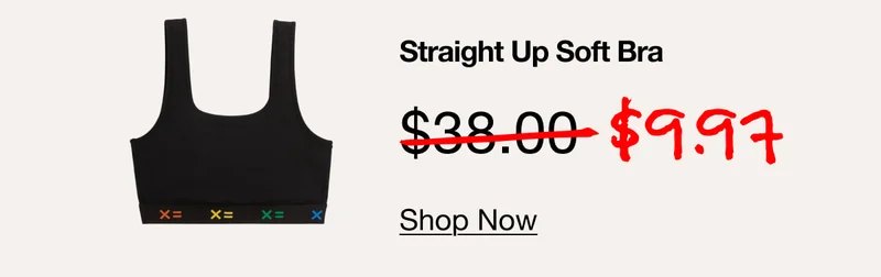 Straight Up Soft Bra