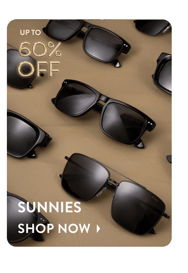 Up to 60% off Sunnies