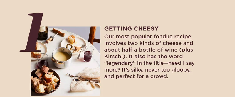 GETTING CHEESY