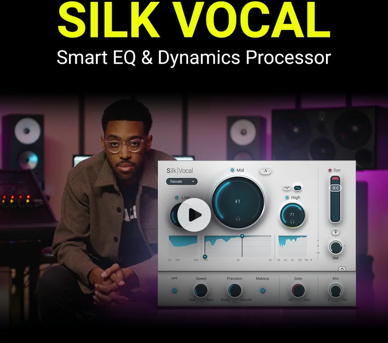 Silk Vocal – Smart EQ & Dynamics Processor | FREE during Black Friday
