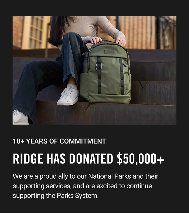 Ridge Has Donated $50,000+