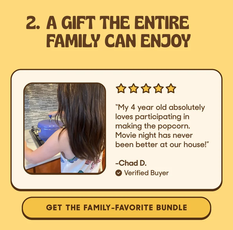 2. A gift the entire family can enjoy