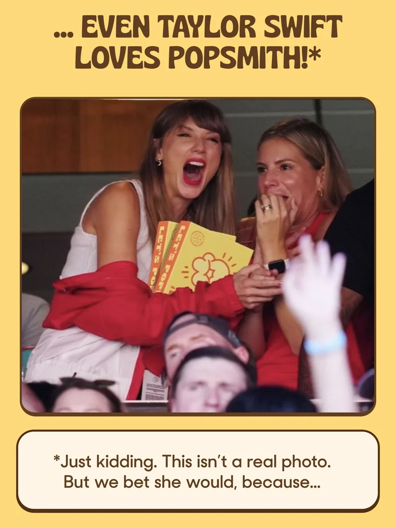.... even Taylor Swift loves Popsmith