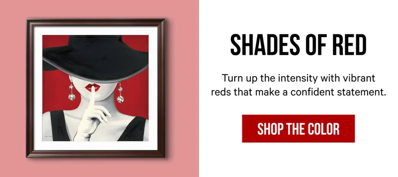 Shades of Red: Turn up the intensity with vibrant reds that make a confident statement.
