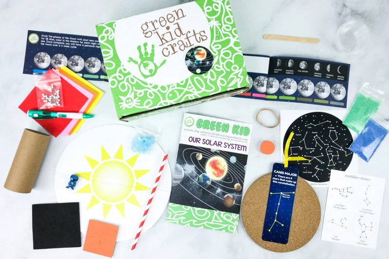 Image of DIY Kids STEM & Crafts Kit – Award Winning Kids Science and Art Box