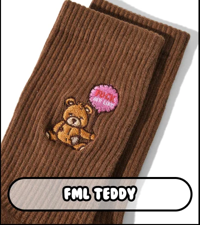 Fml teddy socks