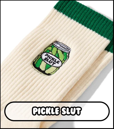 Pickle slut socks