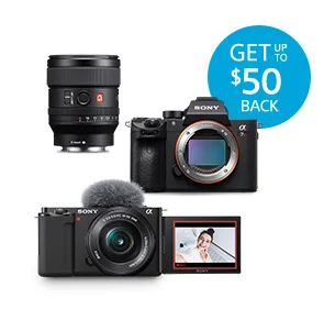 Get up to $50 back on digital imaging products