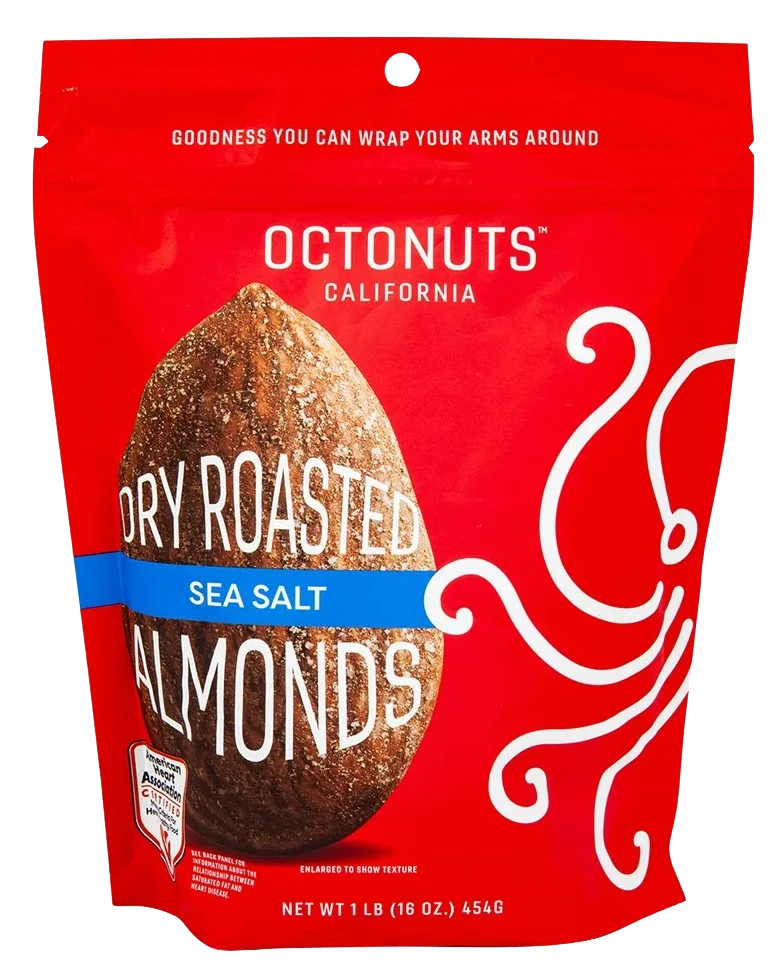 Image of Octonuts Dry Roasted Sea Salt Almonds