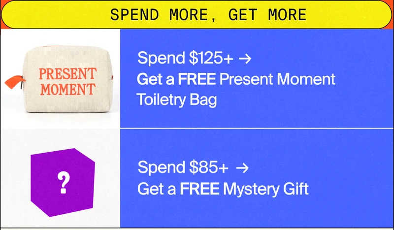 Spend More, Get More