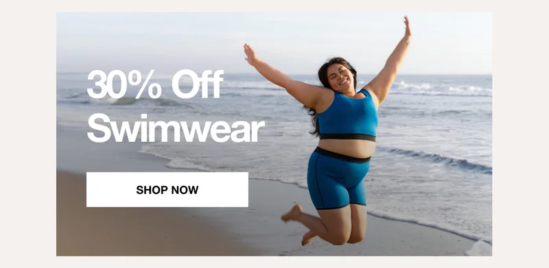 30% Off Swimwear