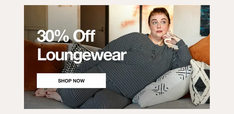 30% Off Loungewear