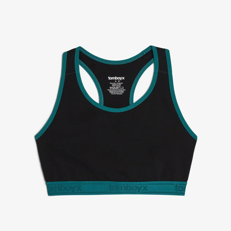 Image of Racerback Soft Bra - Jaded Edge