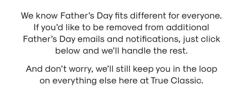 Father's Day can be a hard time for some